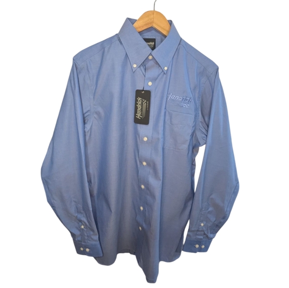 Hendrick Collection Other - Hendrick Collection Men's Long Sleeve No Iron Modern Fit Button Up Shirt